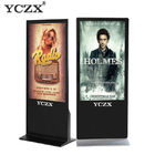 FHD Indoor Advertising LED Display , 65 Inch Touch Screen Stand Alone Signage